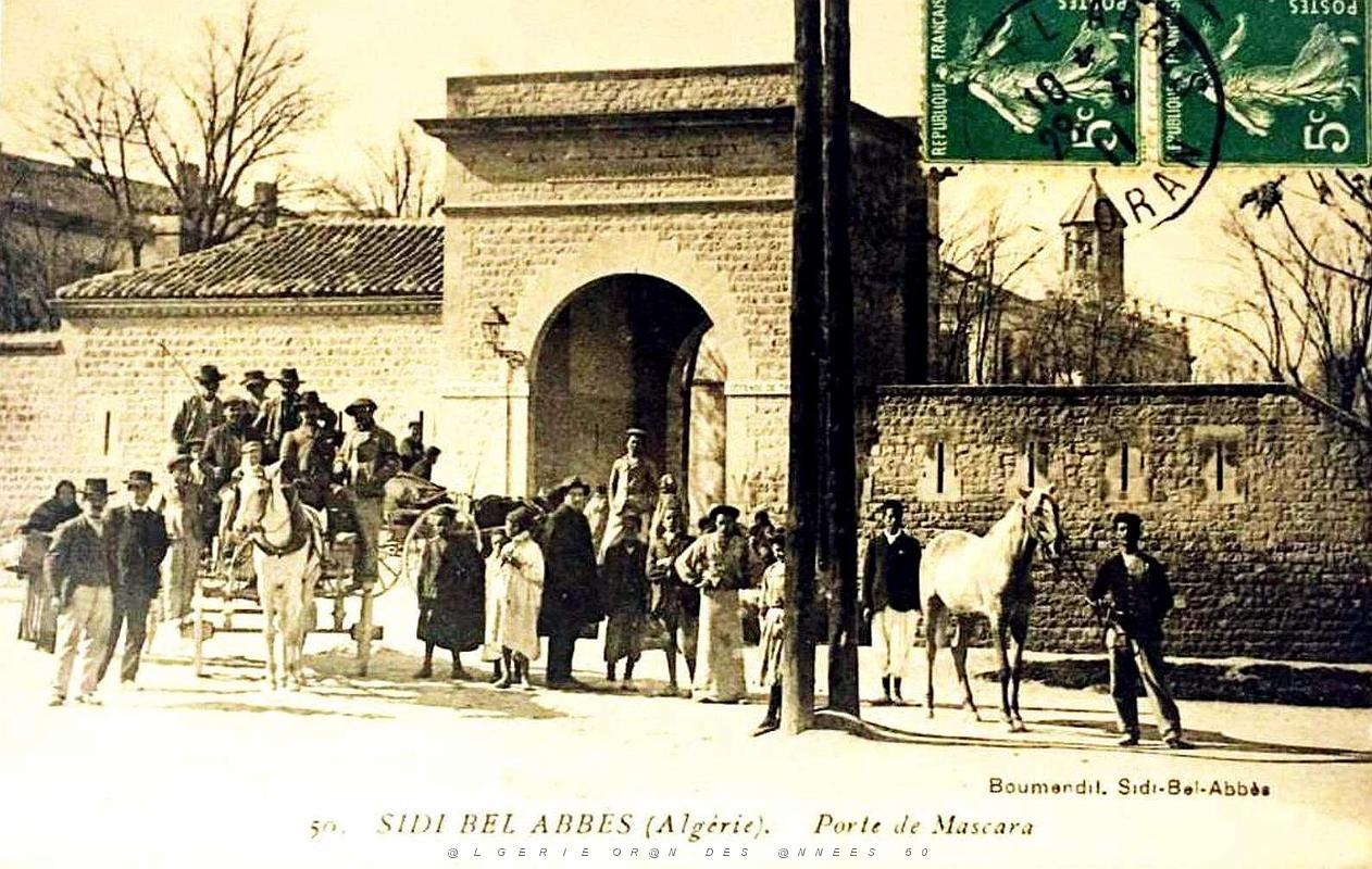 1806- Sidi-Bel-Abbes - La Porte de Mascara en 1911.jpg